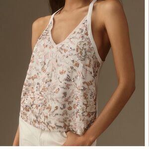 NWT! Anthropologie Tiny Gwen Sequin Tank